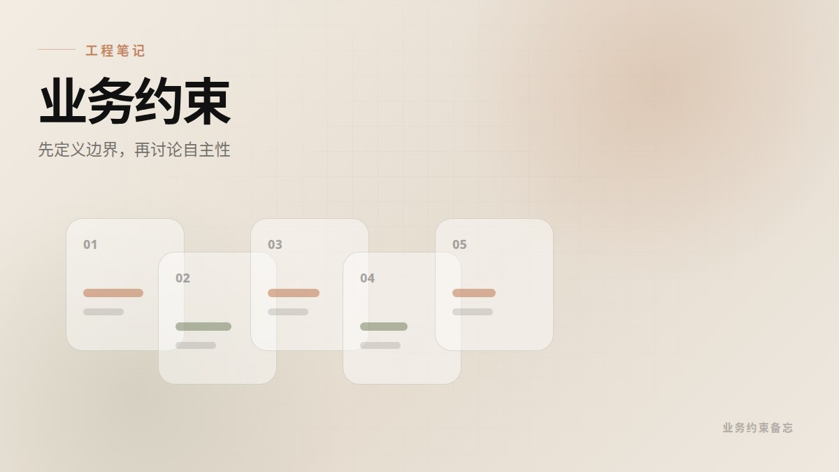 让 Agent 工作流经得起业务约束笔记封面图