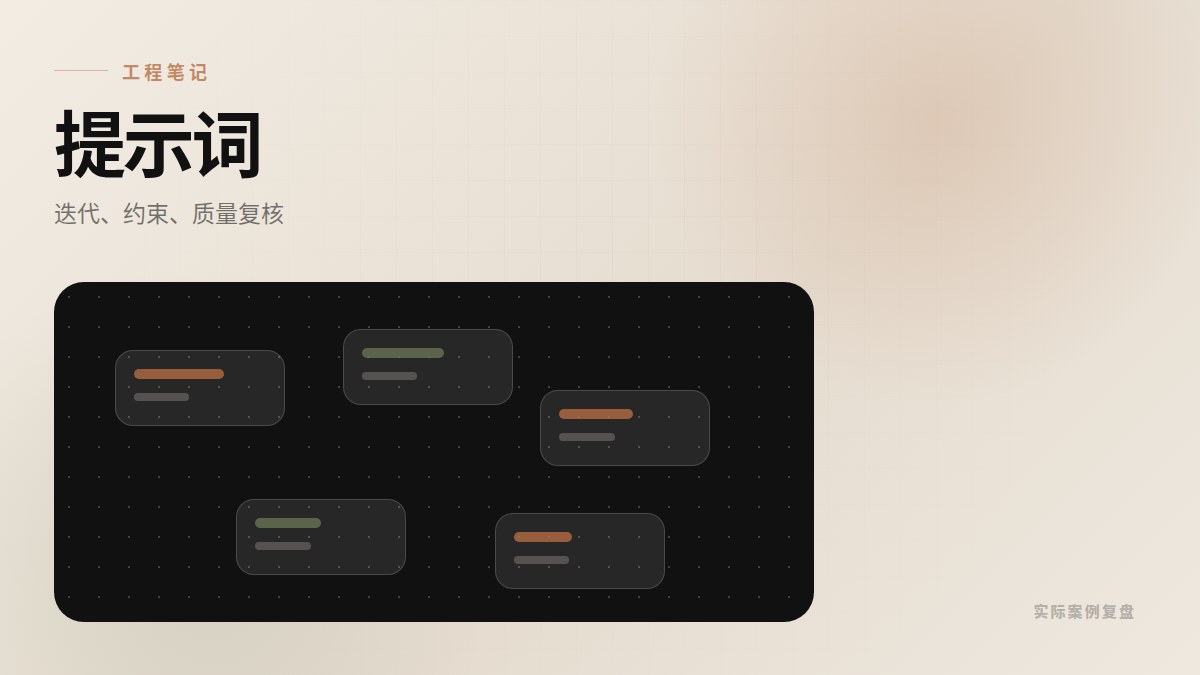 Prompt Engineering 实际案例：从迭代到质量复核笔记封面图